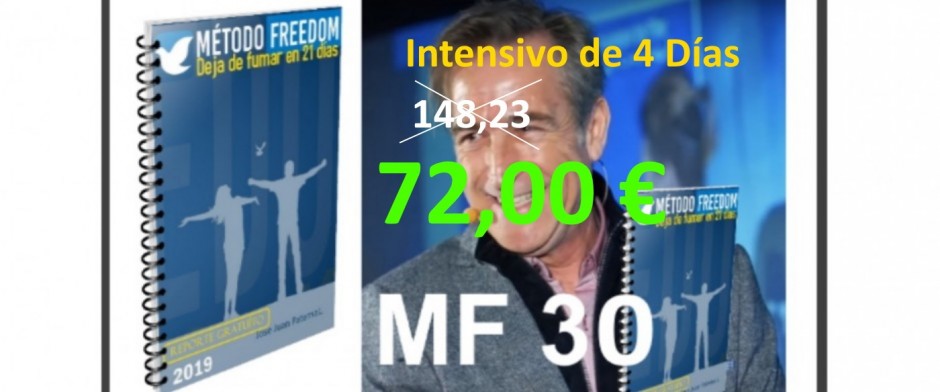 PROGRAMA B&Aacute;SICO INTENSIVO DE 4 D&Iacute;AS. PODR&Aacute;S CONOCER EL M&Eacute;TODO. SI DESPU&Eacute;S DECIDES HACER EL COMPLETO, TE DEVOLVEMOS LO QUE PAGAS POR ESTE